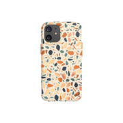 EcoArt - Apple iPhone 12 mini Case - Terazzo Orange