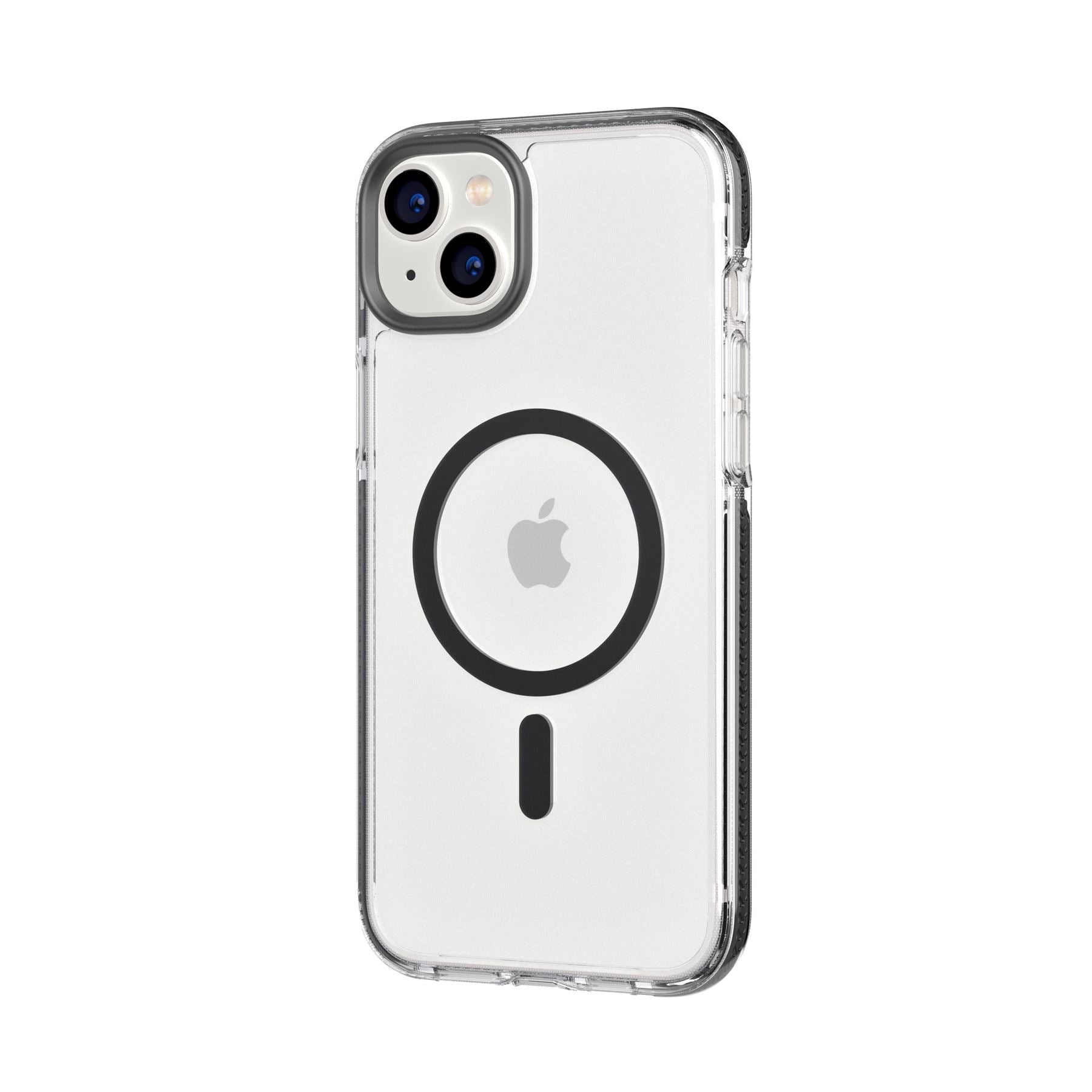 EvoCrystal - Apple iPhone 14 Plus Case MagSafe Compatible - Graphite Black