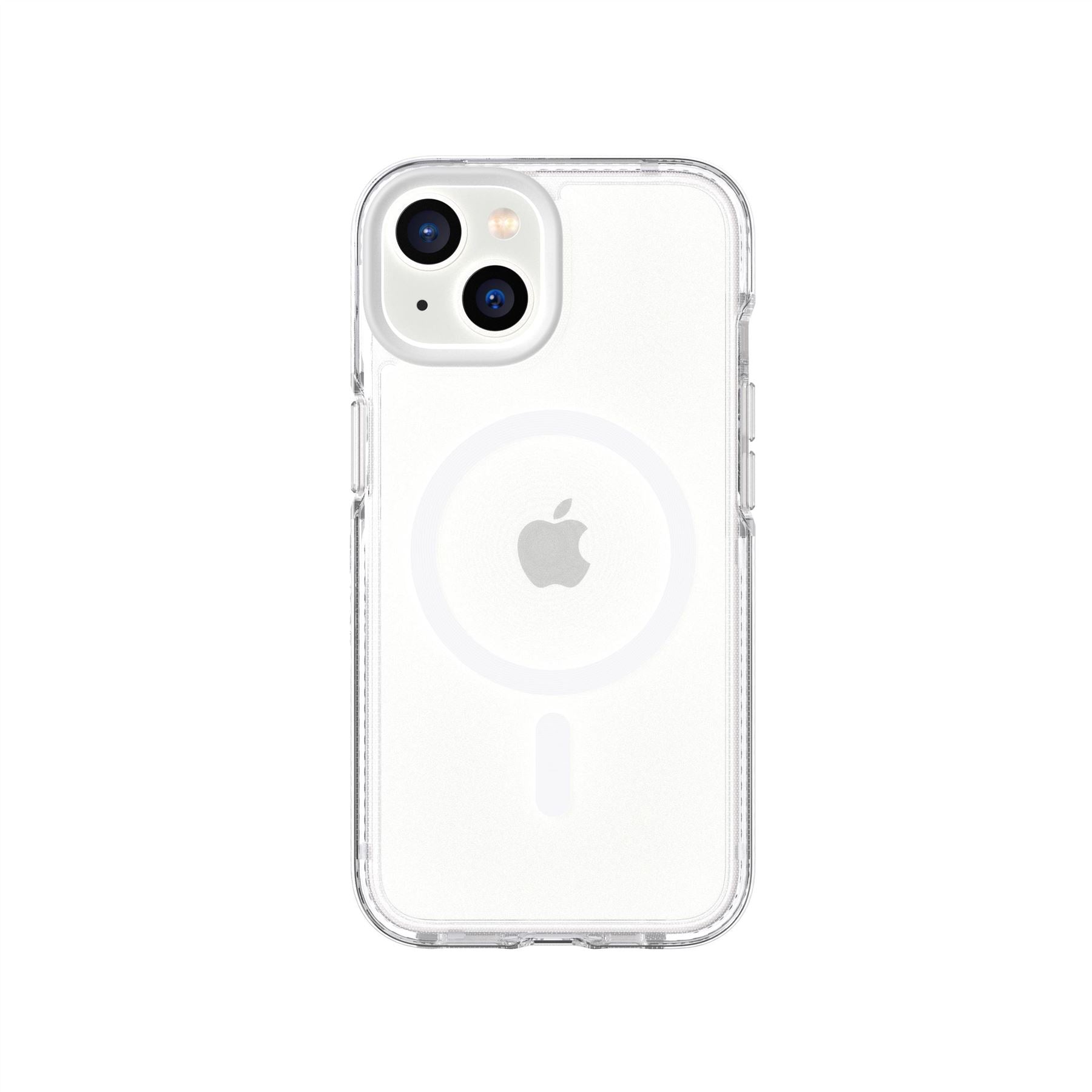 EvoCrystal - Apple iPhone 16e/ 14 Case MagSafe Compatible - White