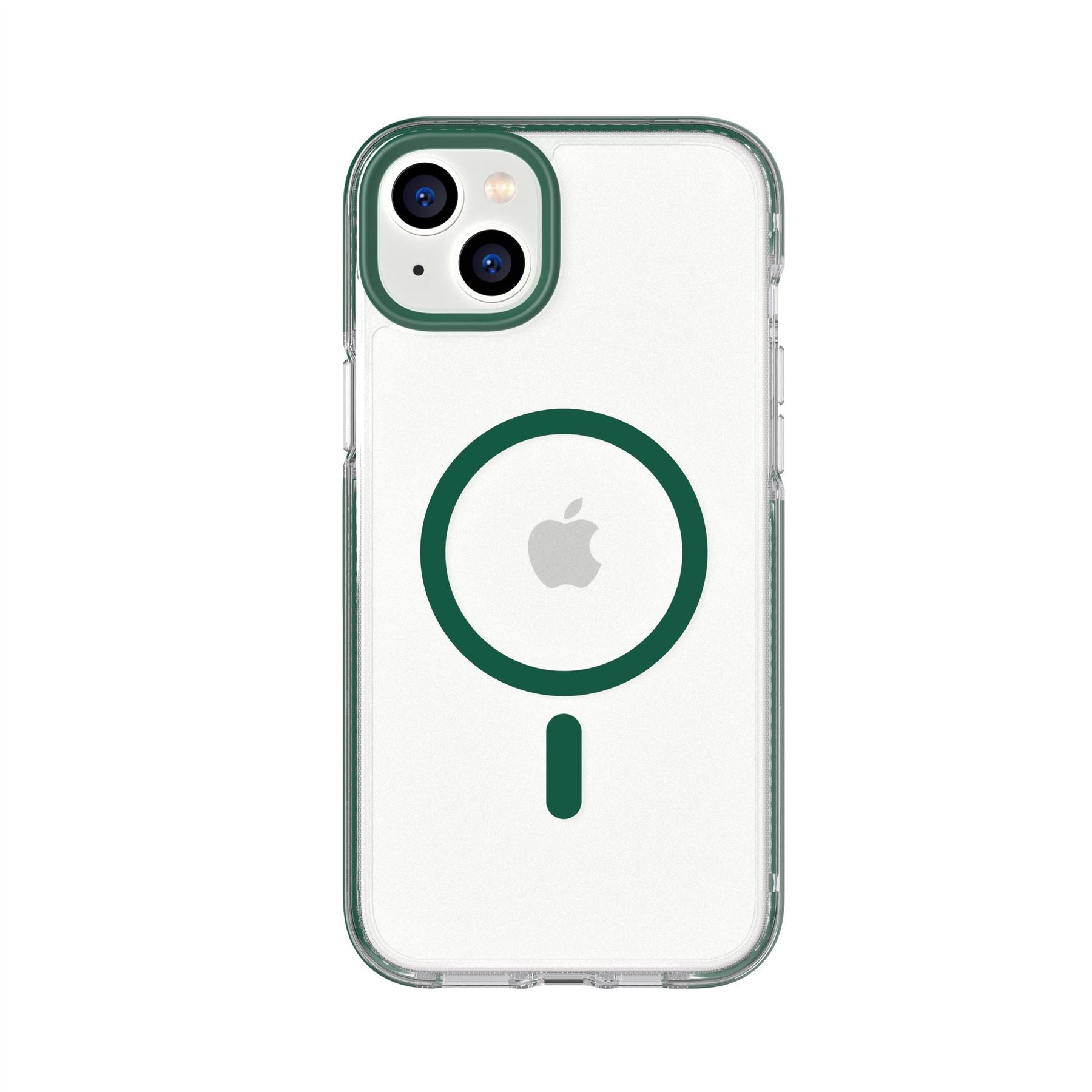 EvoCrystal - Apple iPhone 14 Plus Case MagSafe Compatible - Moss Green