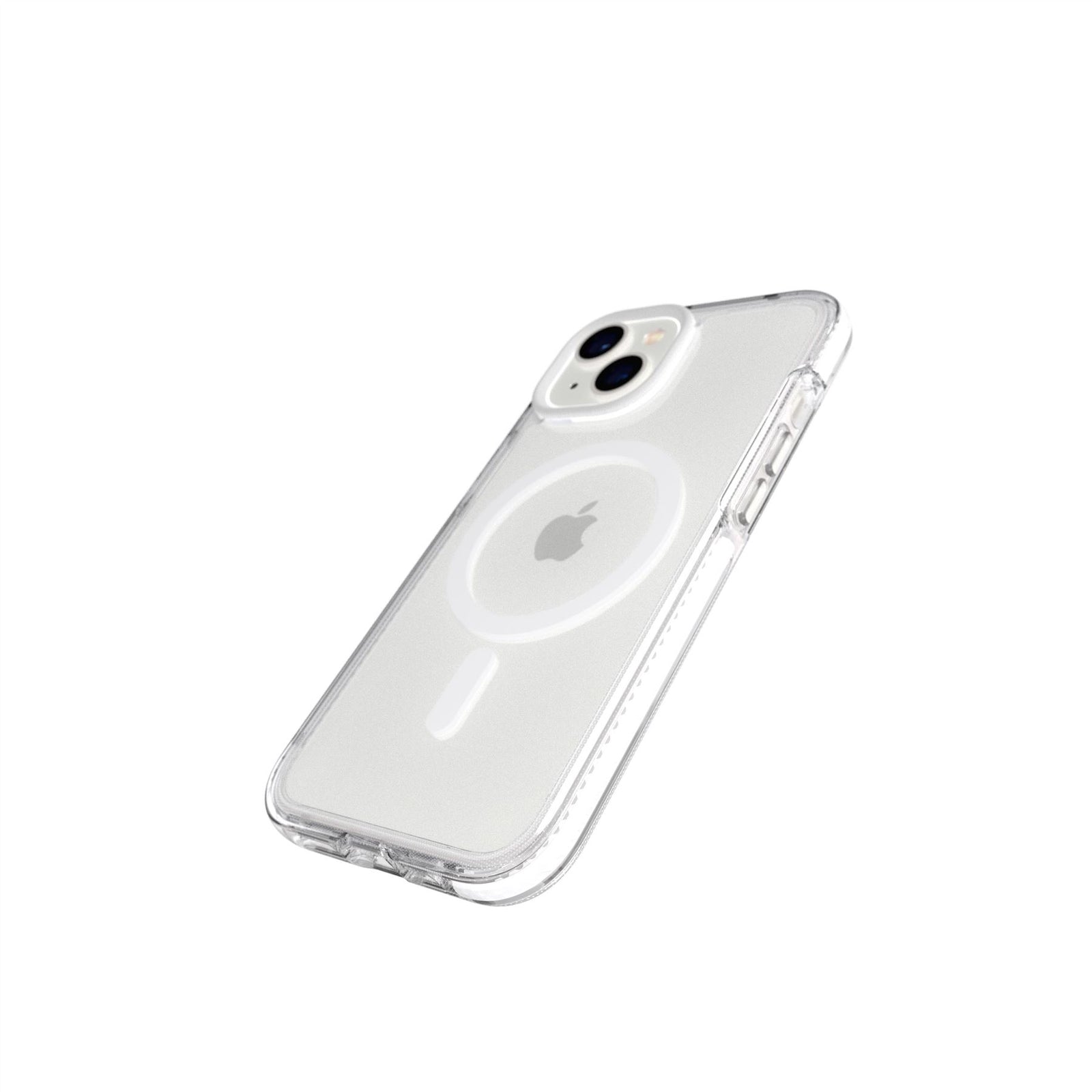 EvoCrystal - Apple iPhone 16e/ 14 Case MagSafe Compatible - White