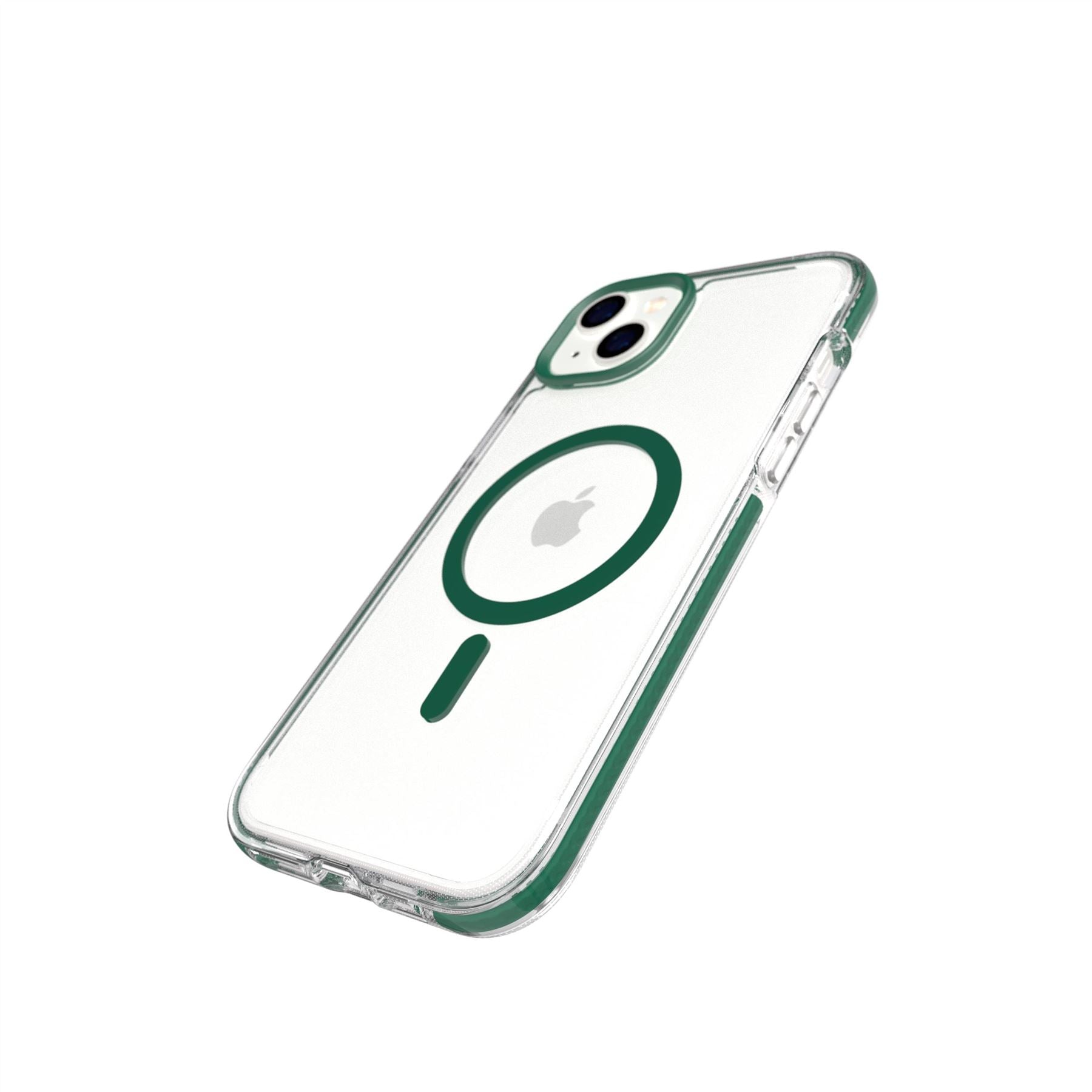 EvoCrystal - Apple iPhone 14 Plus Case MagSafe Compatible - Moss Green