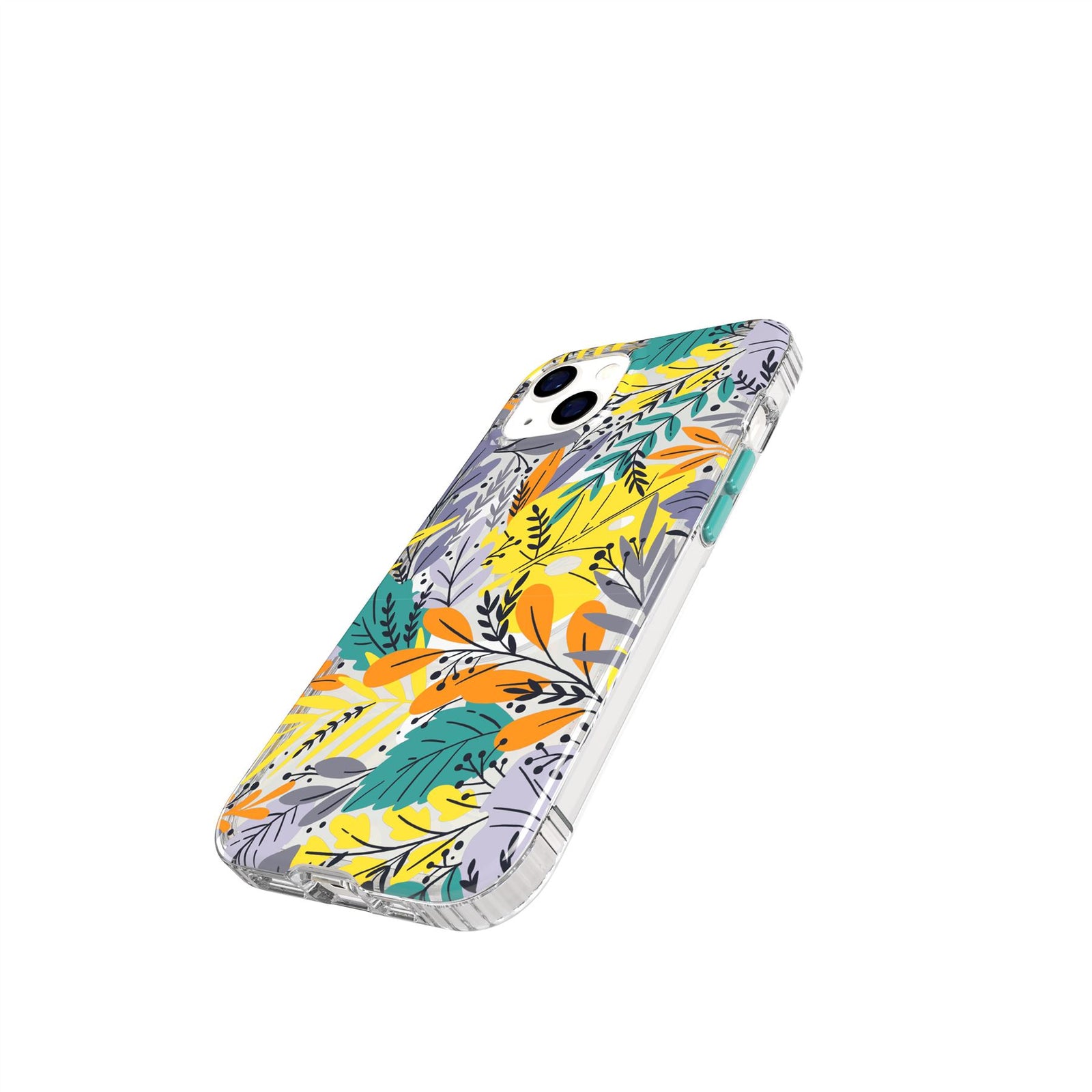EvoArt - Apple iPhone 13 Case MagSafe Compatible - Green Leaf