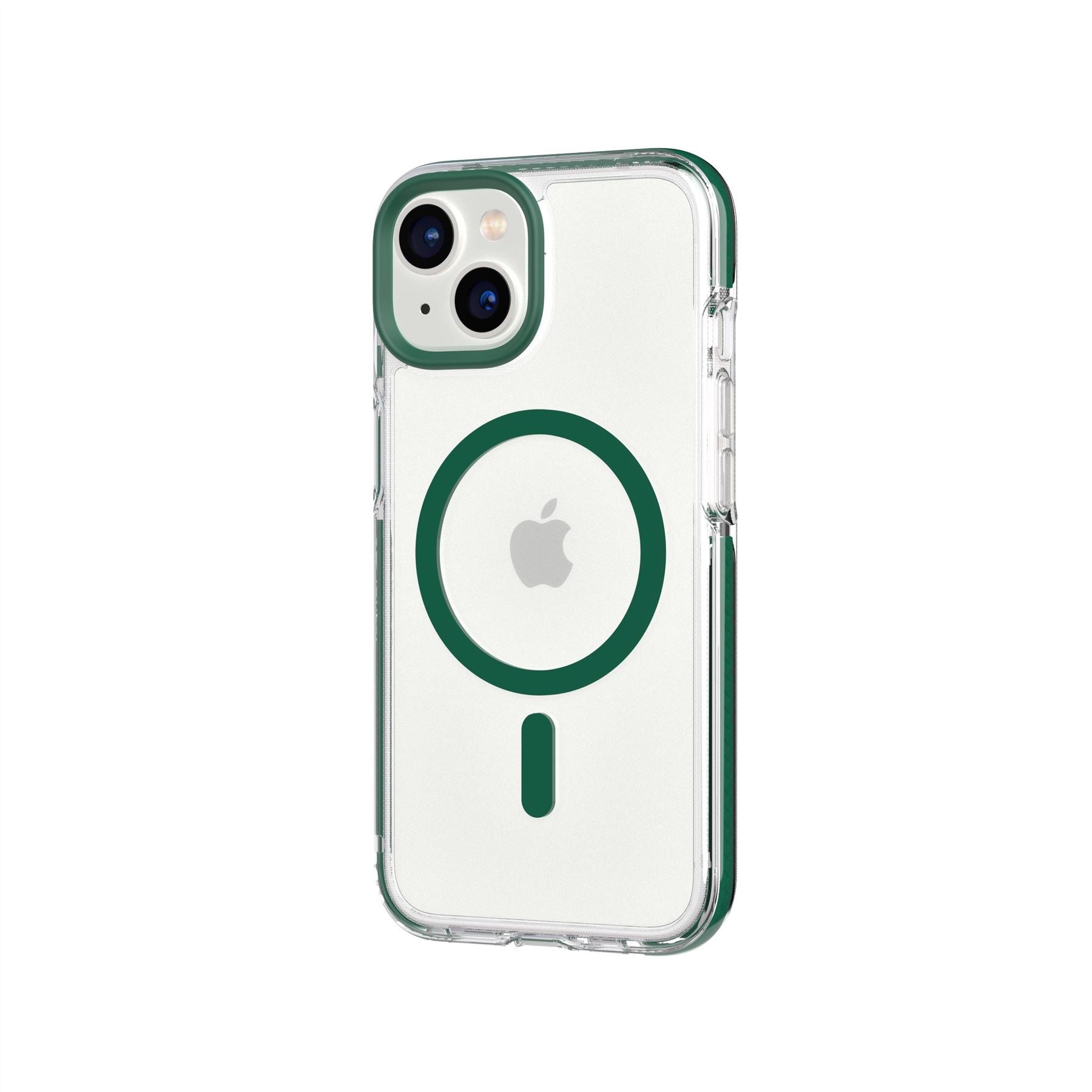 EvoCrystal - Apple iPhone 16e/ 14 Case MagSafe Compatible - Moss Green
