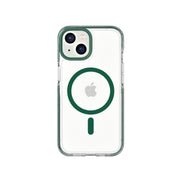 EvoCrystal - Apple iPhone 16e/ 14 Case MagSafe Compatible - Moss Green