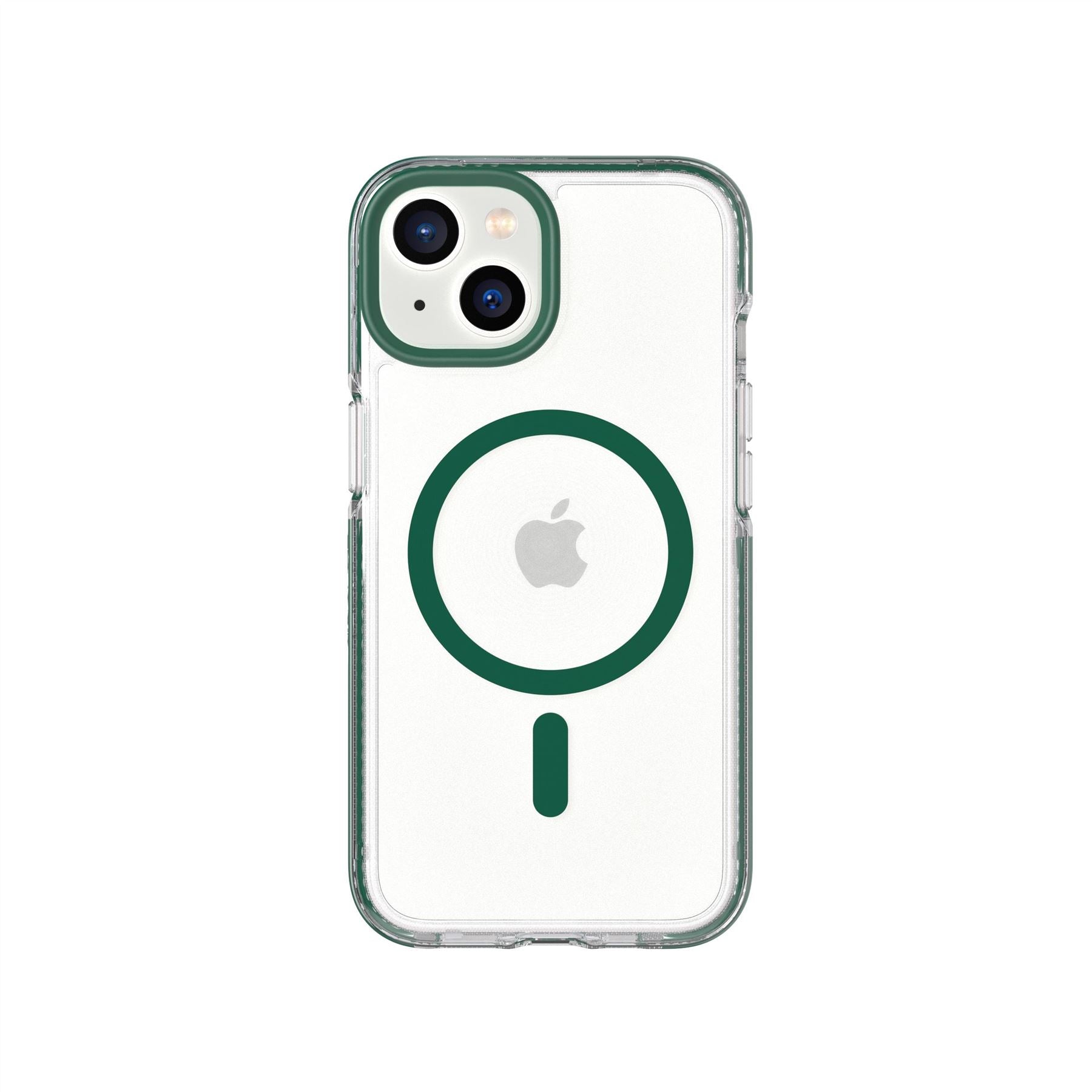 EvoCrystal - Apple iPhone 16e/ 14 Case MagSafe Compatible - Moss Green