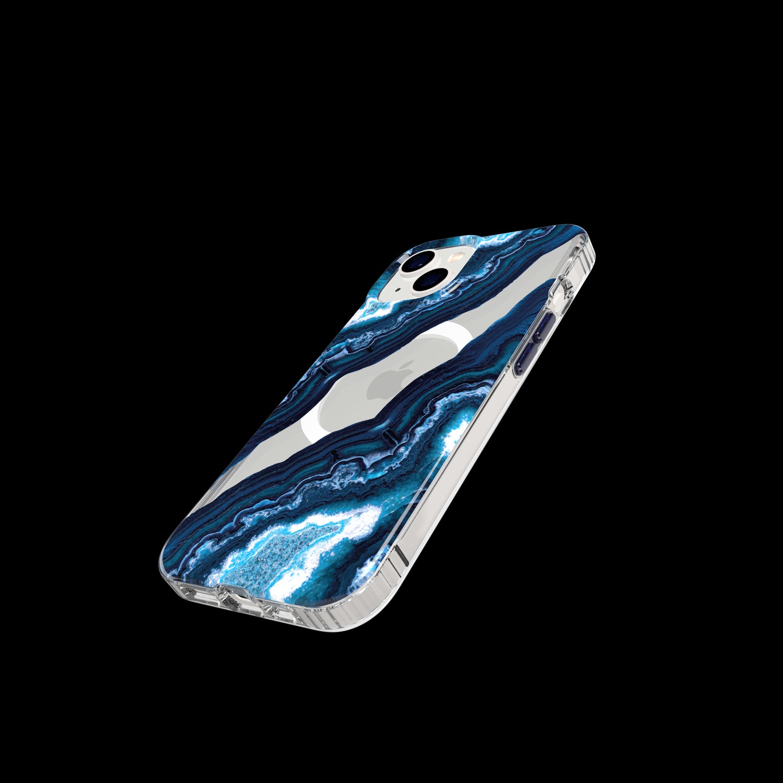 EvoArt - Apple iPhone 16e/ 14 Case MagSafe Compatible - Midnight Quartz
