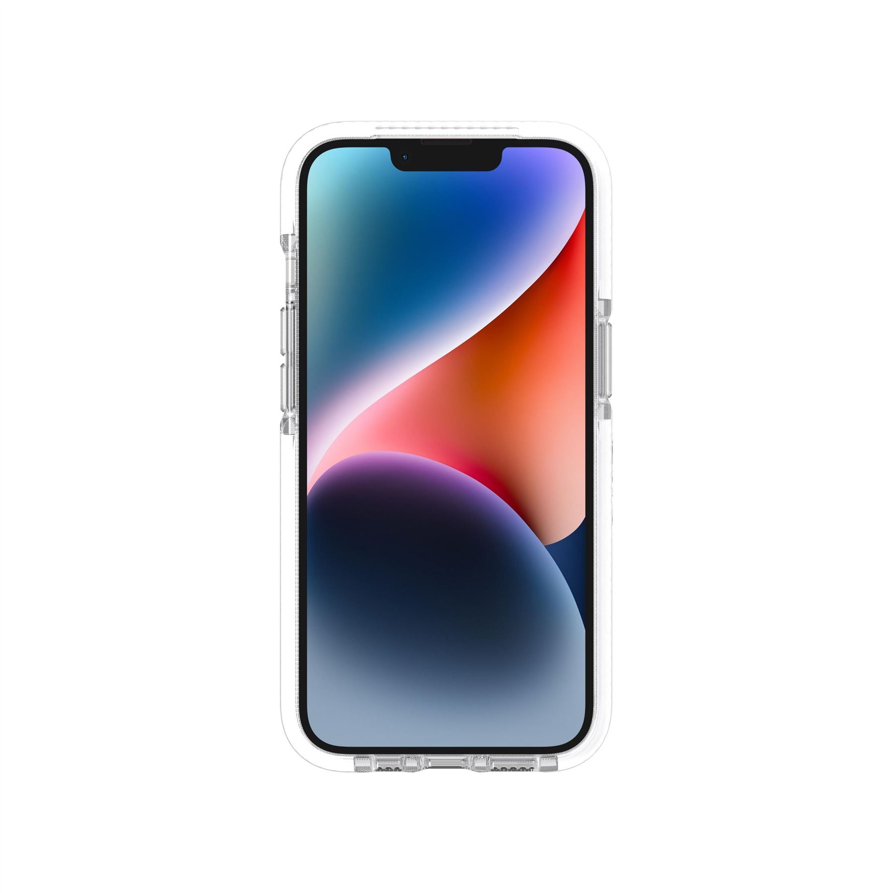 EvoCrystal - Apple iPhone 16e/ 14 Case MagSafe Compatible - White