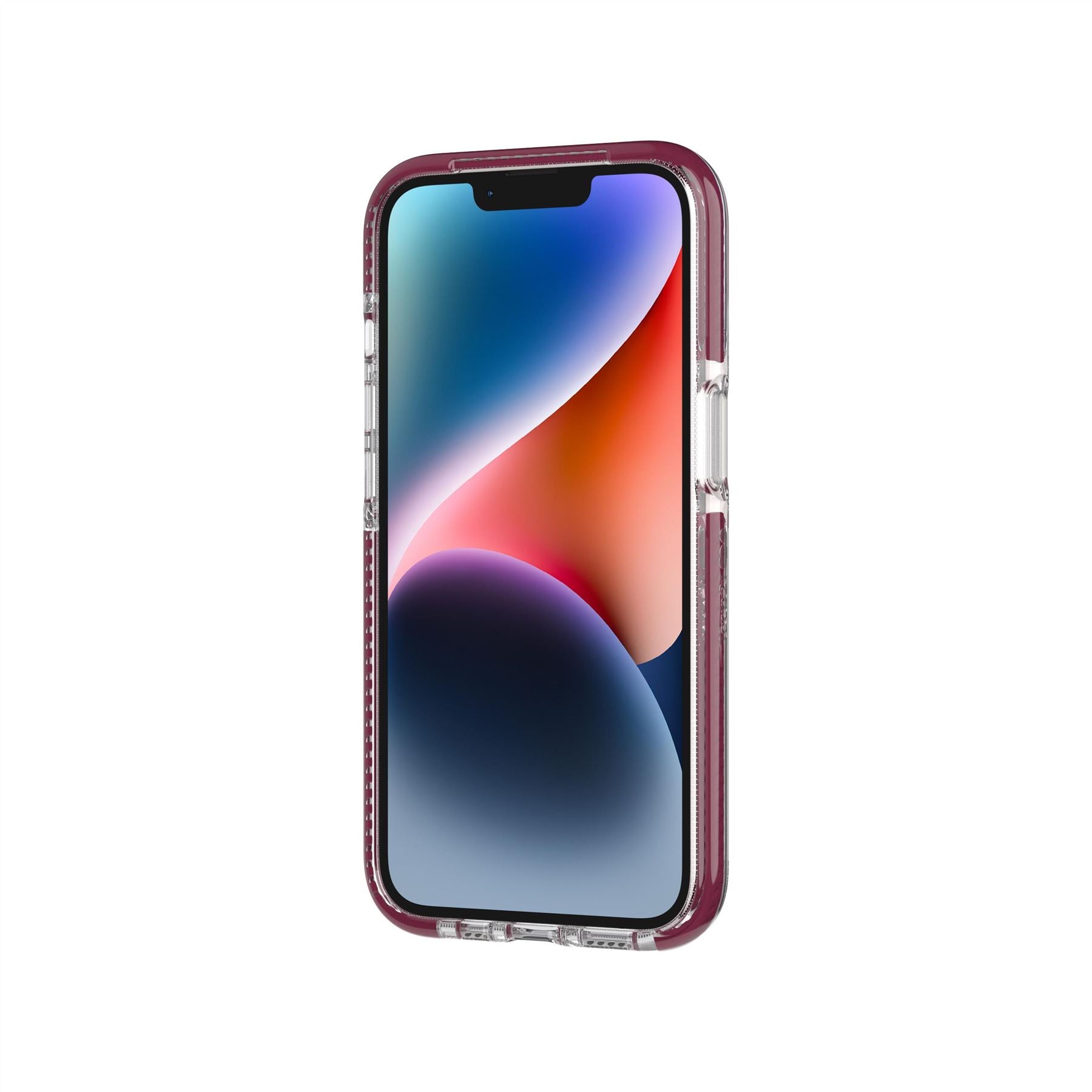 EvoCrystal - Apple iPhone 16e/ 14 Case MagSafe Compatible - Burgundy
