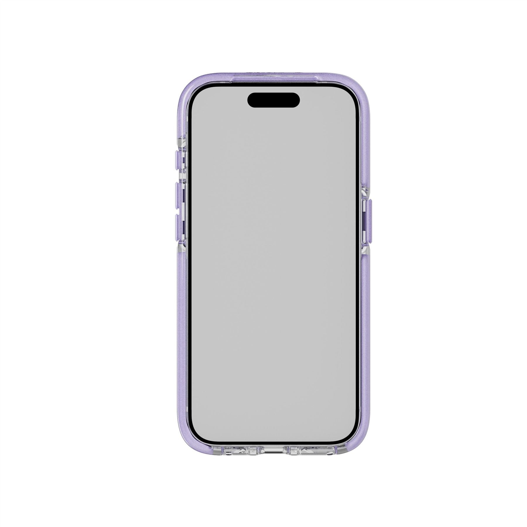 Evo Crystal Kick - Apple iPhone 15 Pro Case MagSafe® Compatible - Lilac