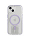 Evo Crystal Kick - Apple iPhone 14 Case MagSafe® Compatible - Lilac