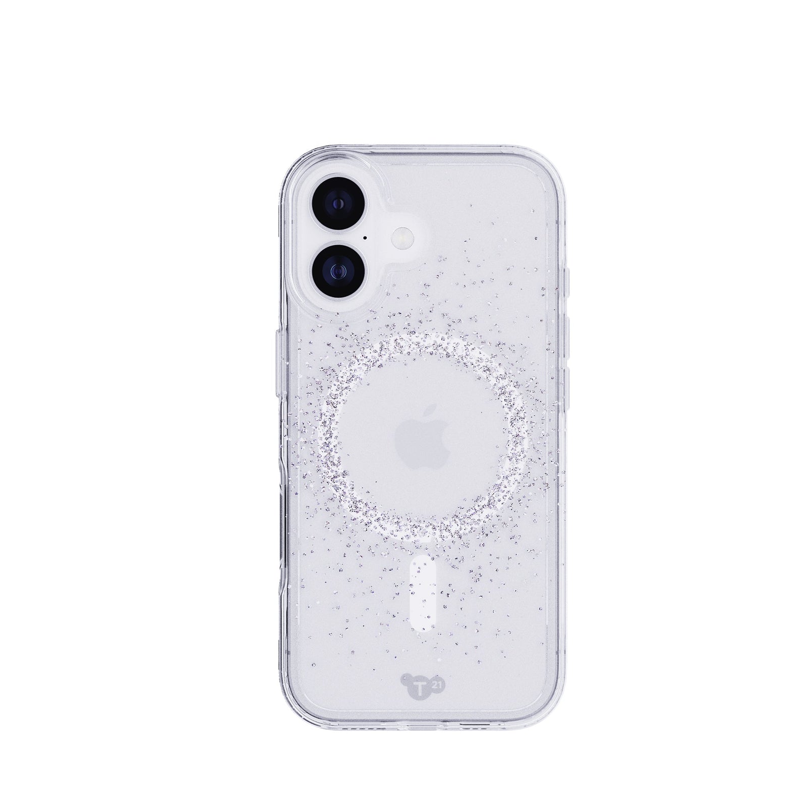 View of the back of the phone case from straight on with phone inside#color_focus