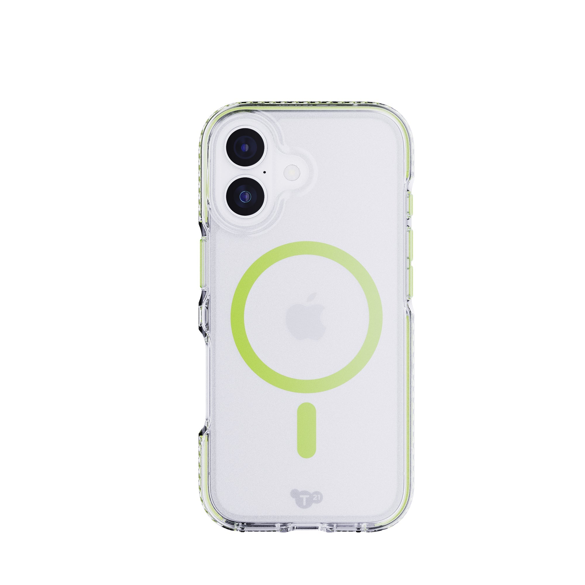 EvoCrystal Glow MagSafe - Apple iPhone 17 Case - Green (Glow-In-The-Dark)