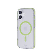 EvoCrystal Glow MagSafe - Apple iPhone 17 Case - Green (Glow-In-The-Dark)