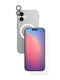 EvoLite Clear MagSafe + Impact Glass + Camera Protector - Apple iPhone 17 Case - Clear