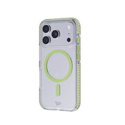 EvoCrystal Glow MagSafe - Apple iPhone 17 Pro Case - Green (Glow-In-The-Dark)