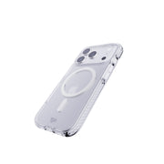 EvoCrystal MagSafe - Apple iPhone 17 Pro Case - Metallic Silver