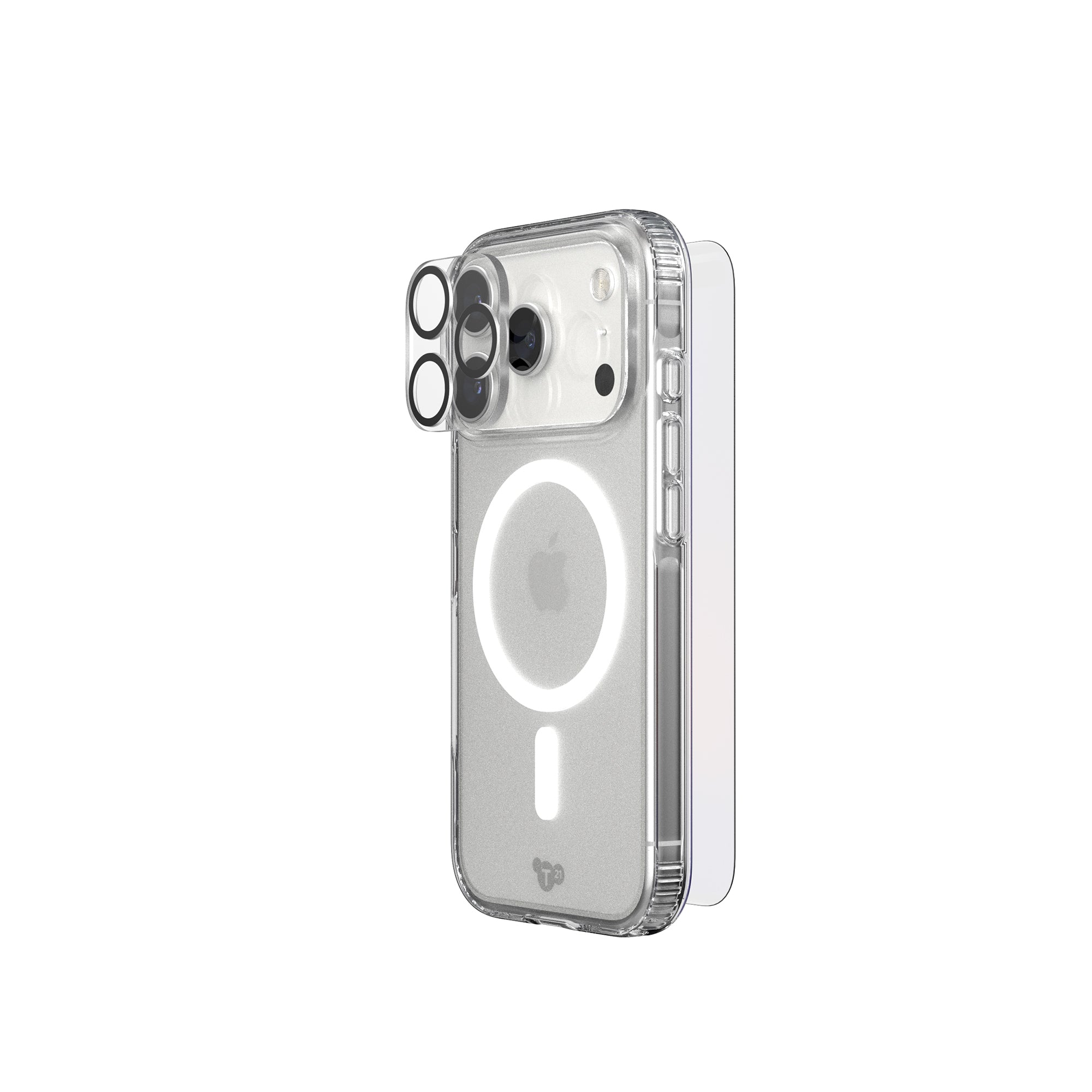 EvoLite Clear MagSafe + Impact Glass + Camera Protector - Apple iPhone 17 Pro Case - Clear