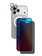 EvoLite Clear MagSafe + Privacy Glass + Camera Protector - Apple iPhone 17 Pro Max Case - Clear/Privacy