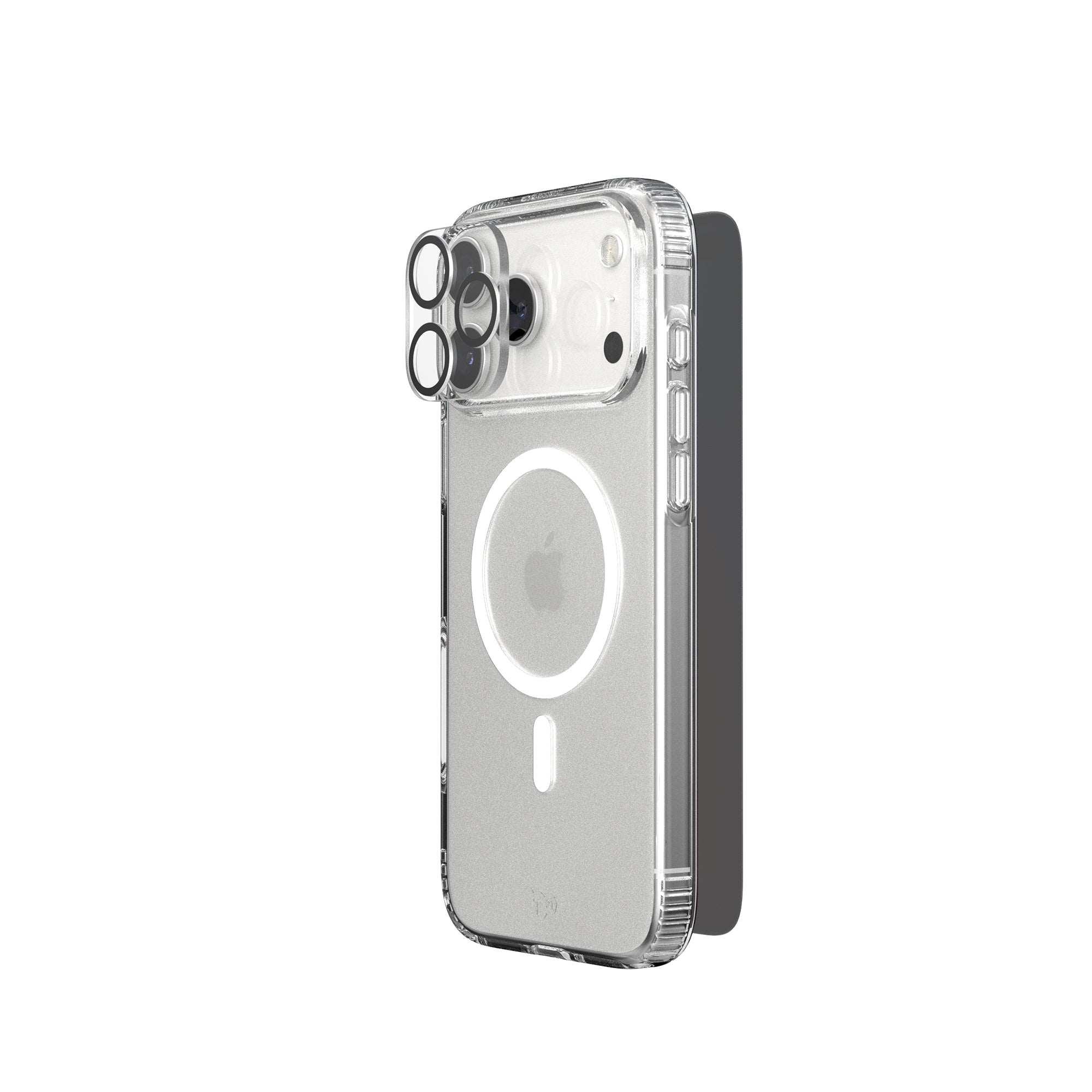 EvoLite Clear MagSafe + Privacy Glass + Camera Protector - Apple iPhone 17 Pro Max Case - Clear/Privacy