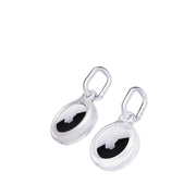 EvoPop - Apple AirTag Case Bundle (x2) - Silver and Clear