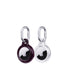 EvoPop - Apple AirTag Case Bundle (x2) - Cherry Lacquer and Clear