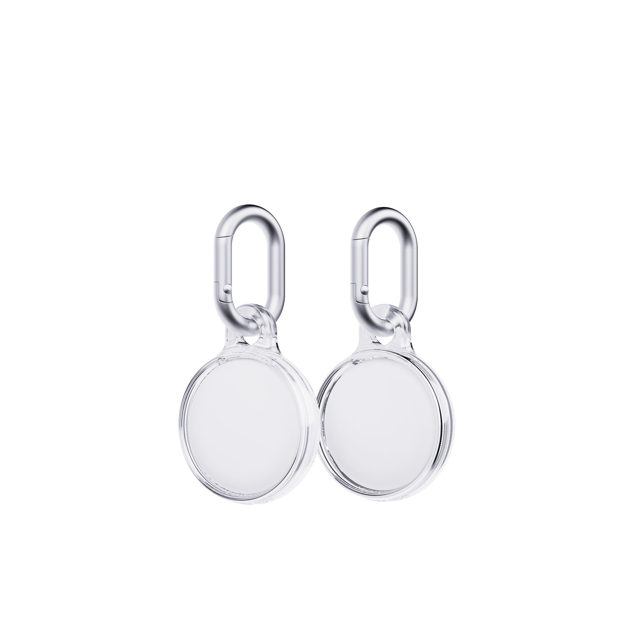 EvoClear - Apple AirTag Case Bundle (x2) - Clear