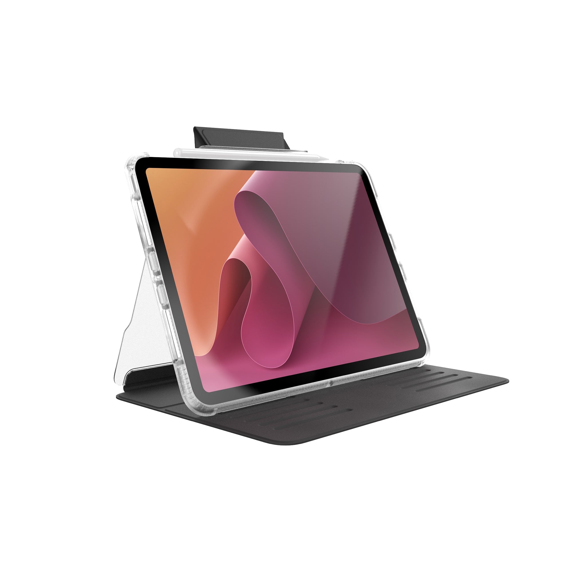 FlexFolio - Apple iPad Air 10.9-11-inch (2020-2025) / iPad Pro 11-inch (2018-2021) Case - Clear