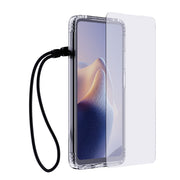 EvoLite Clear + Tempered Glass + Lanyard - Motorola moto g play (2026) / moto g (2026) 3-in-1 Bundle - Clear