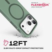 EvoPulse Fauxven MagSafe - Apple iPhone 18 Pro/17 Pro Case - Hunter