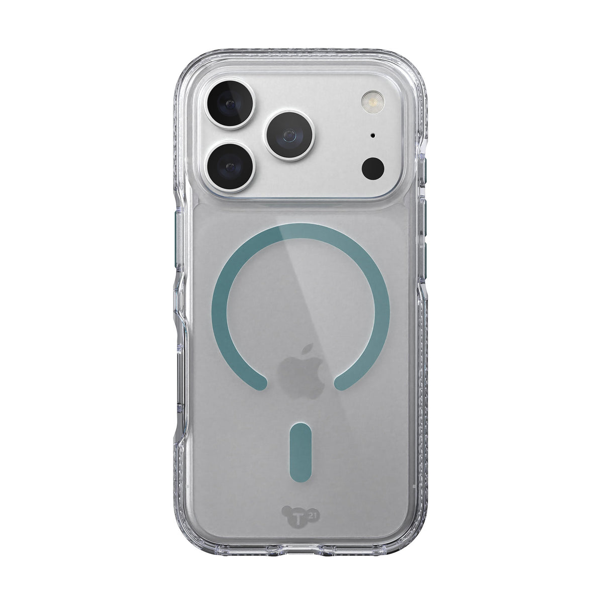 EvoCrystal MagSafe - Apple iPhone 18 Pro/17 Pro Case - Clear/Emerald Dust