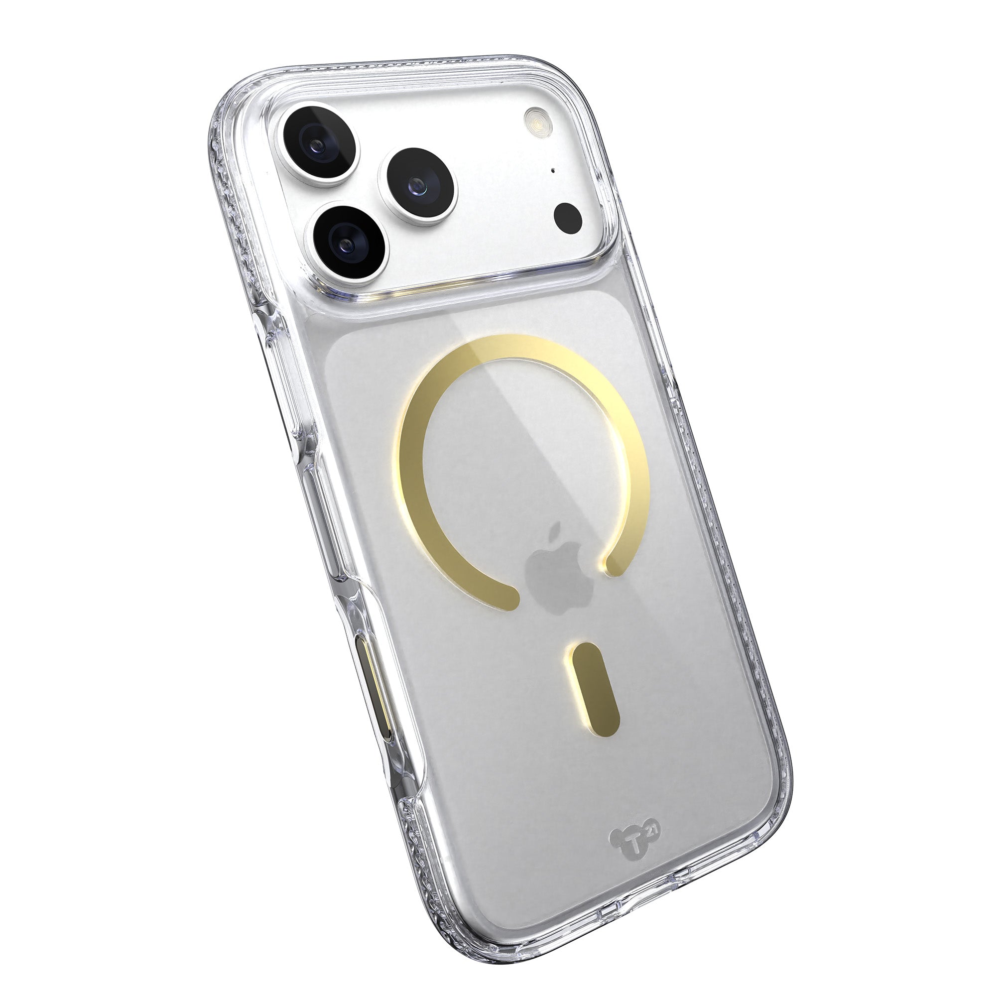 EvoCrystal MagSafe - Apple iPhone 18 Pro Max/17 Pro Max Case - Clear/Gold