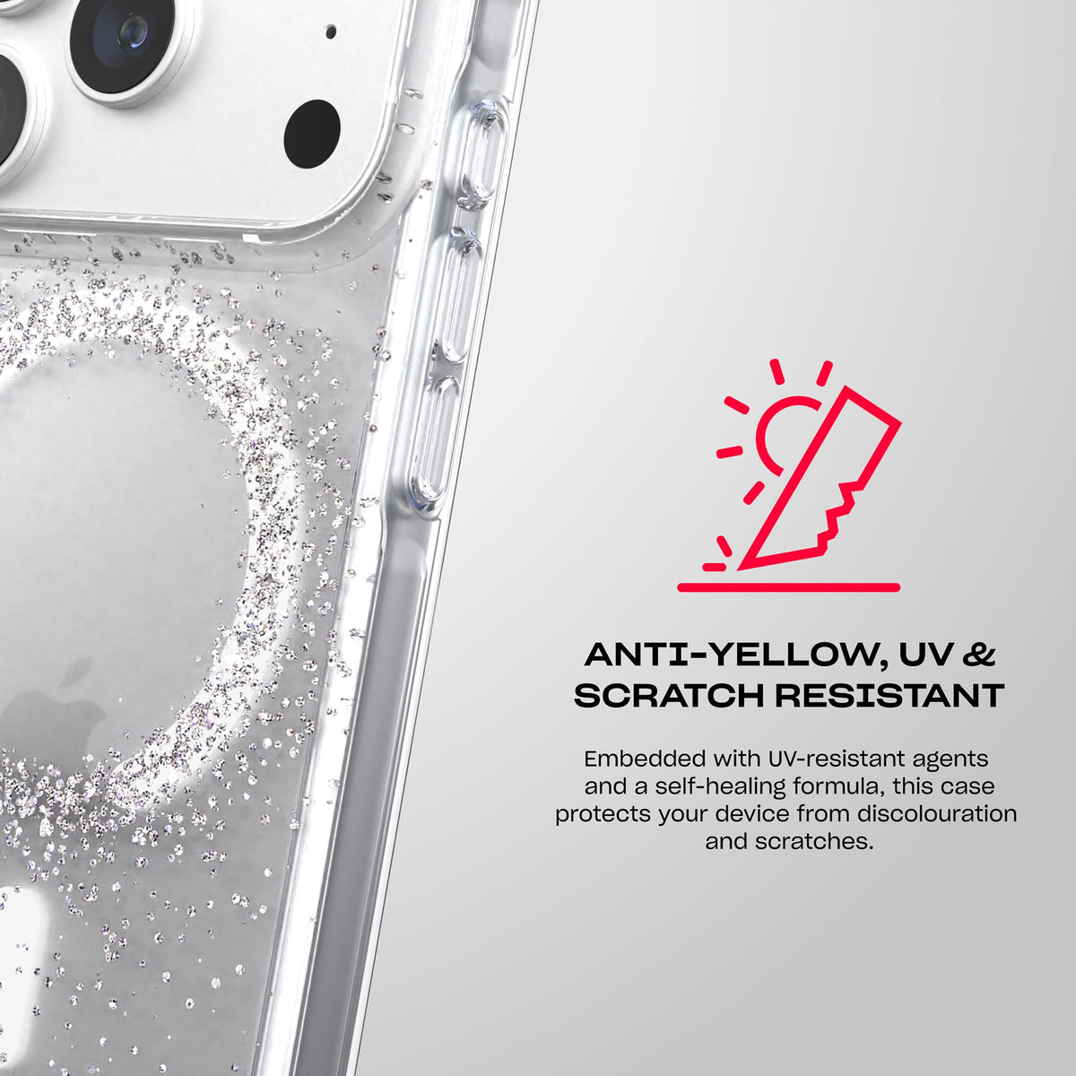 EvoSparkle MagSafe - Apple iPhone 18 Pro Max/17 Pro Max Case - Focus