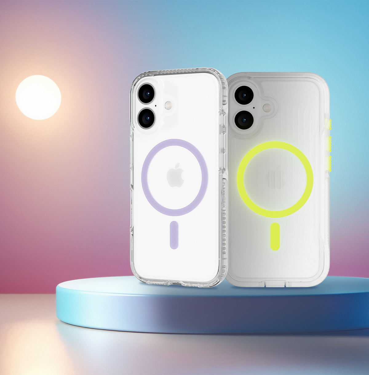 Tech21 EvoCrystal Hülle Für IPhone 16 – Transparent, MagSafe-kompatibel, 15x Militärgetestet, Mit 4,9 M Drop-Schutz, Gold