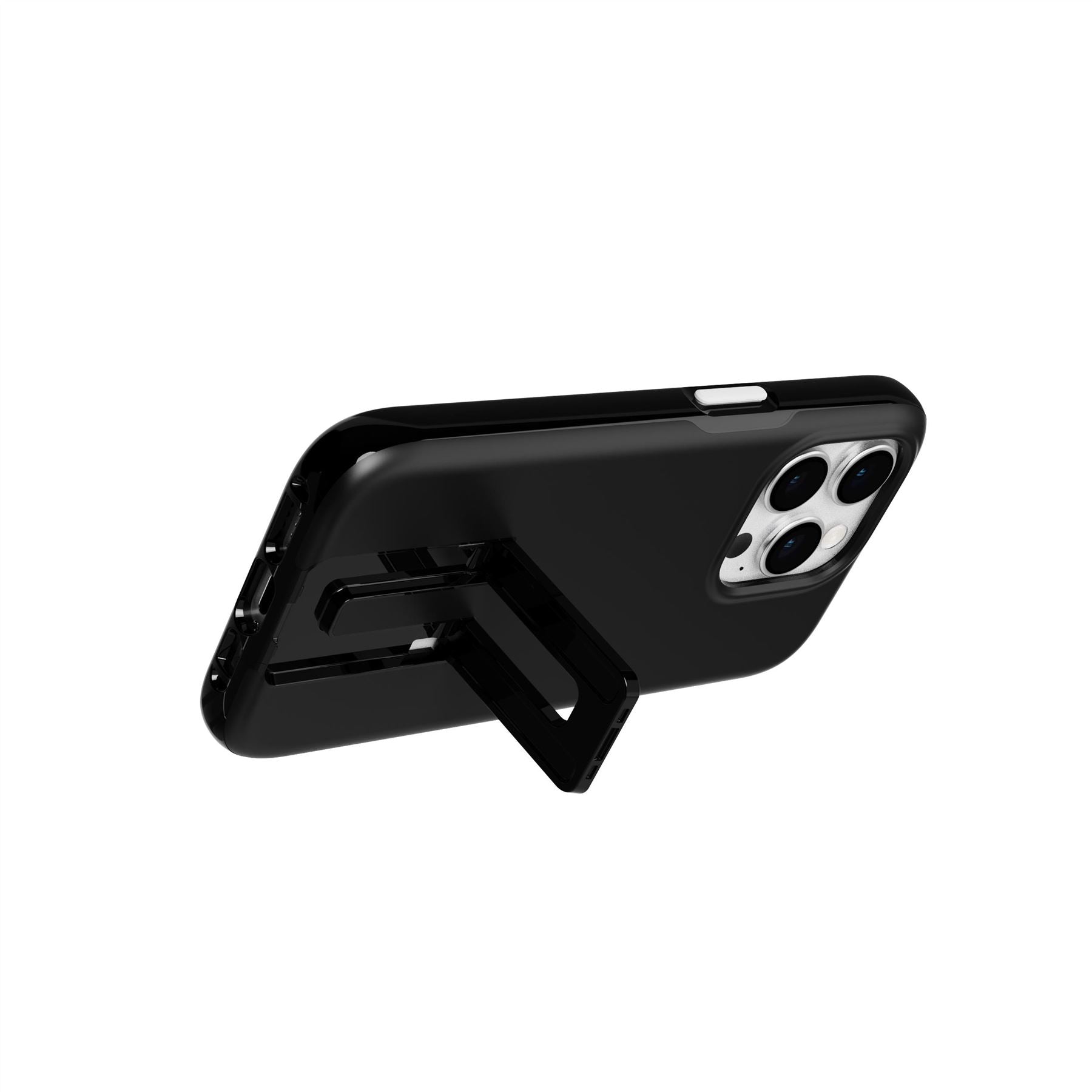 Evo Crystal Kick - Apple iPhone 15 Pro Case MagSafe® Compatible - Obsidian Black