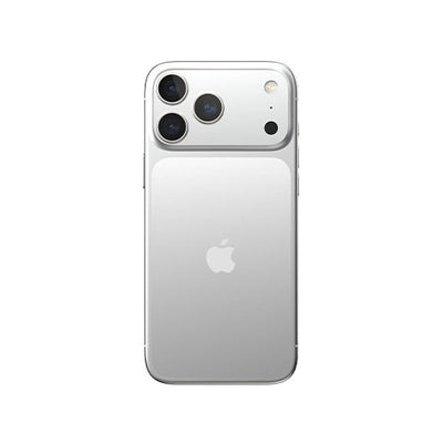 Straight back view of iPhone 17 Pro Max device