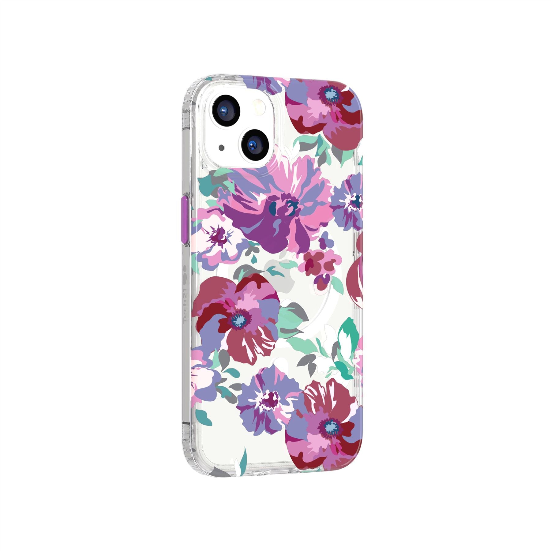 Evo Art - Apple iPhone 13 Case MagSafe® Compatible - Purple Anemone
