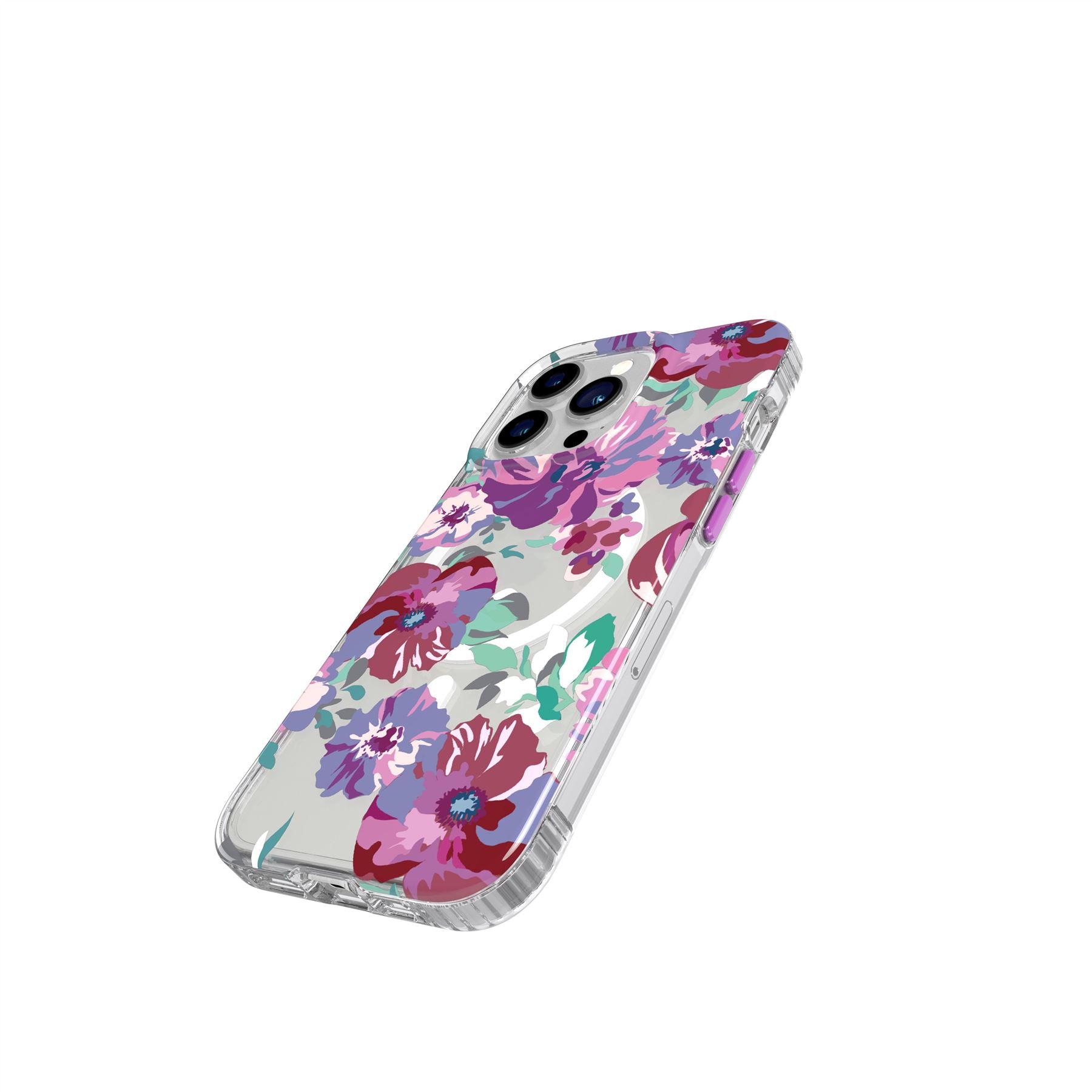 Evo Art - Apple iPhone 13 Pro Case MagSafe® Compatible - Purple Anemone